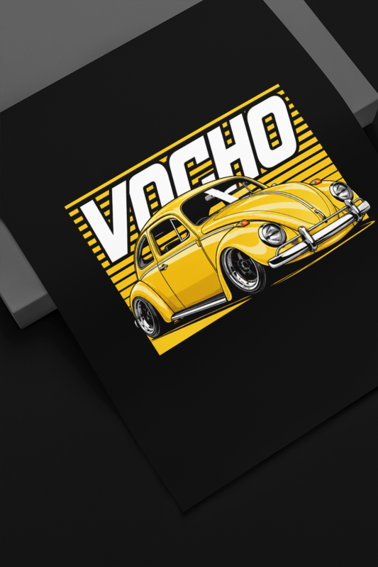Playera Vocho Amarillo | Ropa Retro