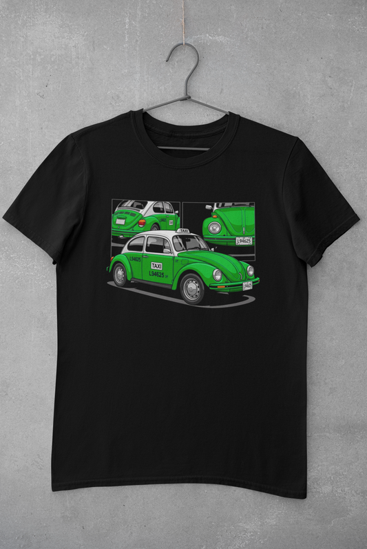 Playera Vocho Taxi del DF | Ropa Retro