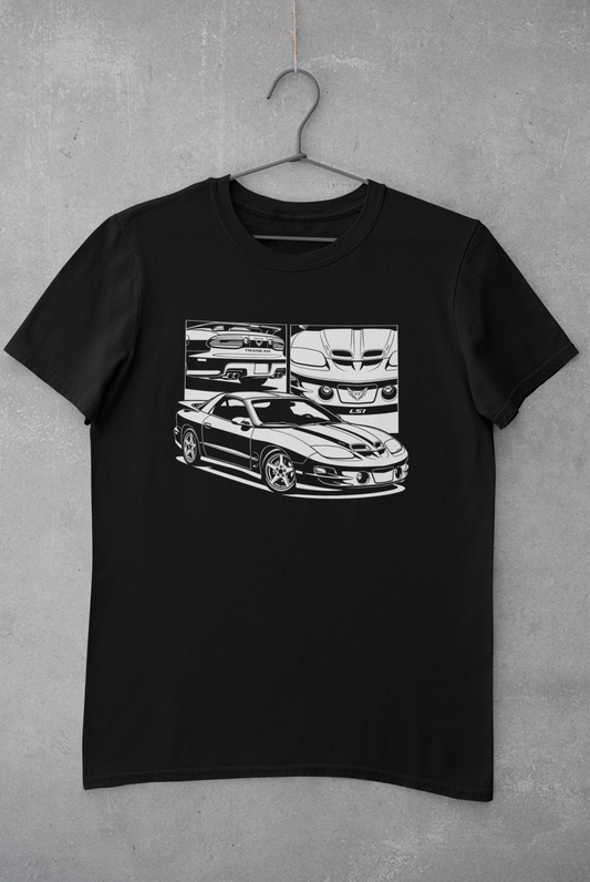 Playera Pontiac Trans Am 1998 | Ropa Muscle Car V8 LS1 WS6