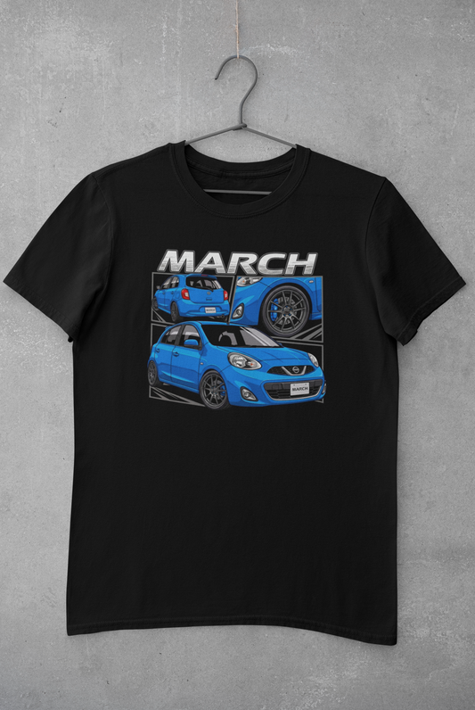 Playera Nissan March | Ropa Urbana