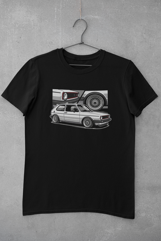 Playera VW Golf GTI MK1 | Ropa Retro