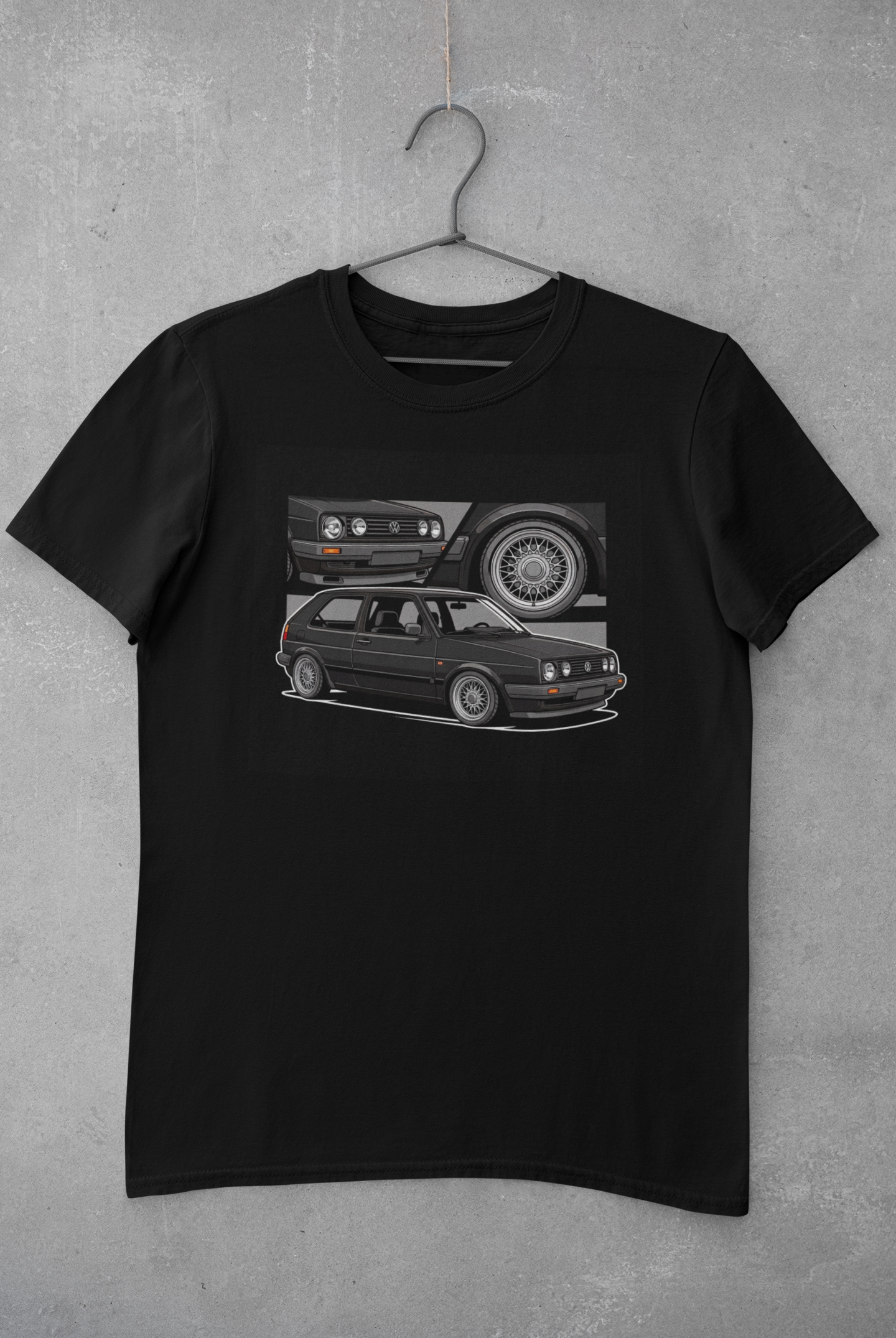 Playera VW Golf GTI MK2 | Ropa Retro