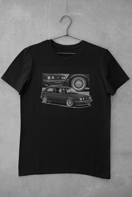 Playera VW Golf GTI MK2 | Ropa Retro