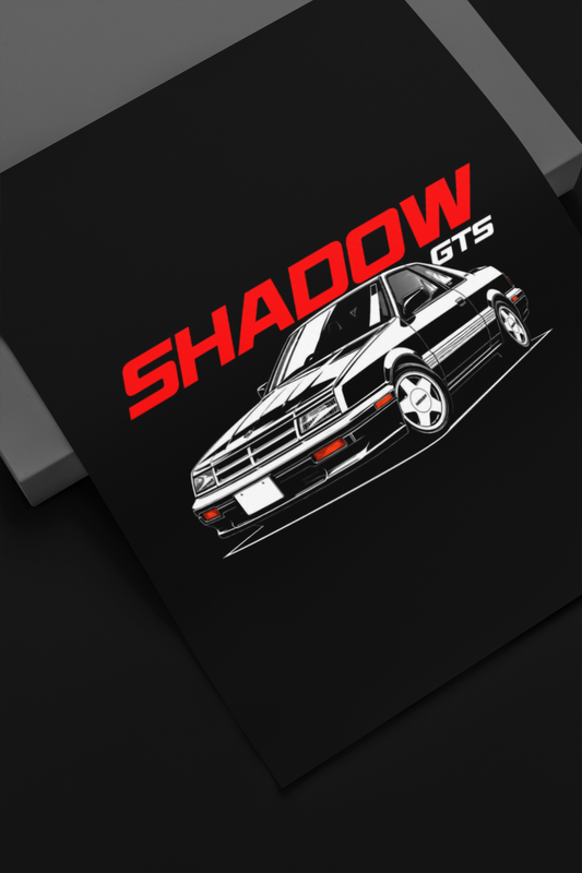 Playera Chrysler Shadow GTS | Ropa de Autos Clásicos Turbo