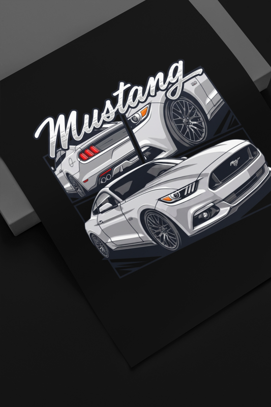Playera Ford Mustang GT 2015 | Ropa Muscle Car V8 Coyote