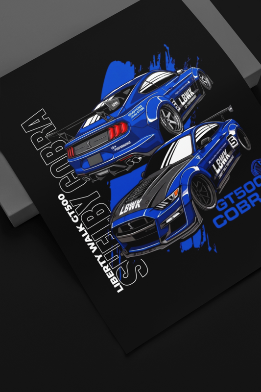 Playera Mustang Shelby GT500  | Ropa Muscle Car V8