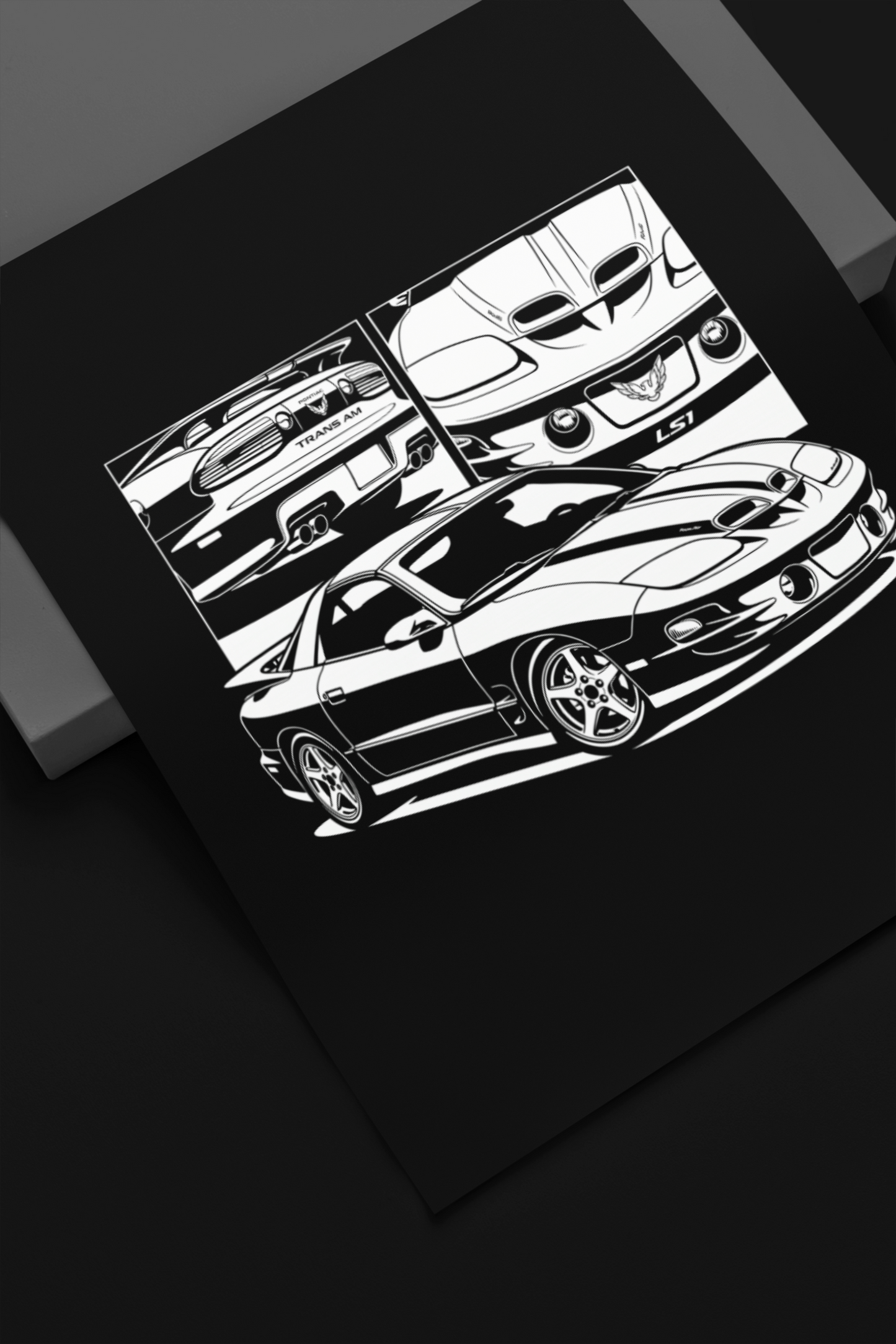 Playera Pontiac Trans Am 1998 | Ropa Muscle Car V8 LS1 WS6