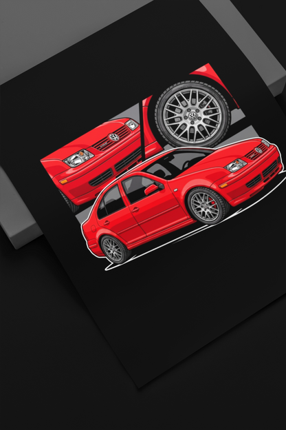 Playera VW Jetta VR6 MK4 | Ropa Euro VAG