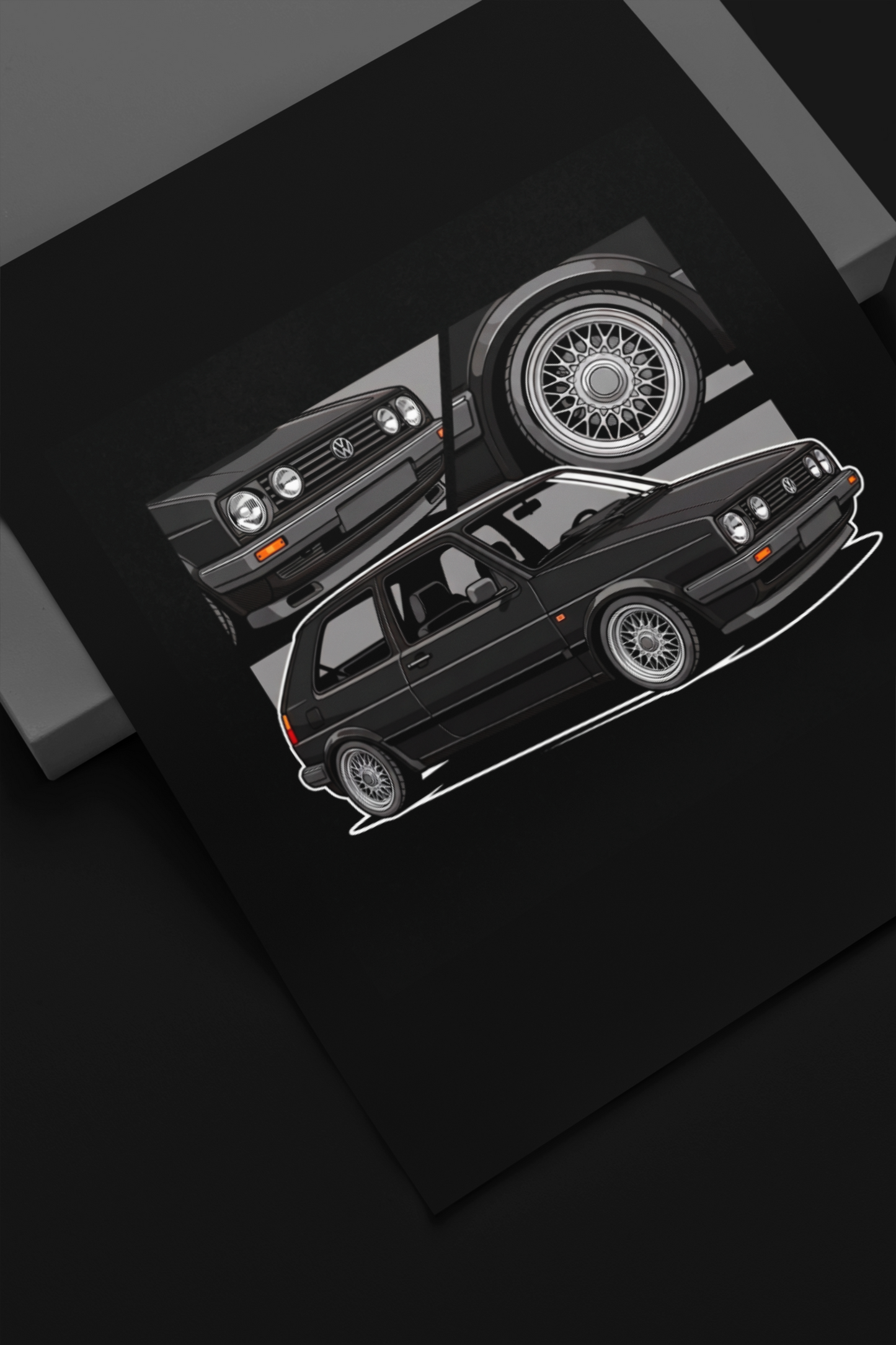 Playera VW Golf GTI MK2 | Ropa Retro