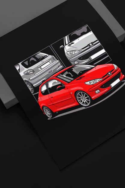 Playera Peugeot 206 | T-Shirt